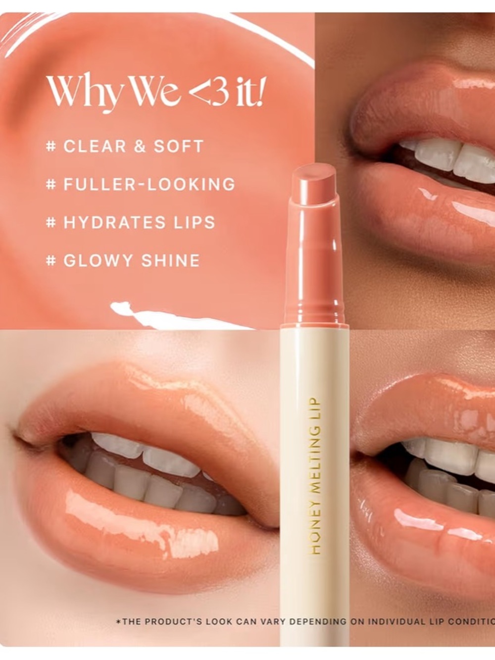 Nature Republic Honey Melting Lip Balm — apricot NIB - Picture 7 of 8